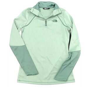 The North Face Green Long Sleeve Light Weight Polyester Shirt Jacket Size XSmall